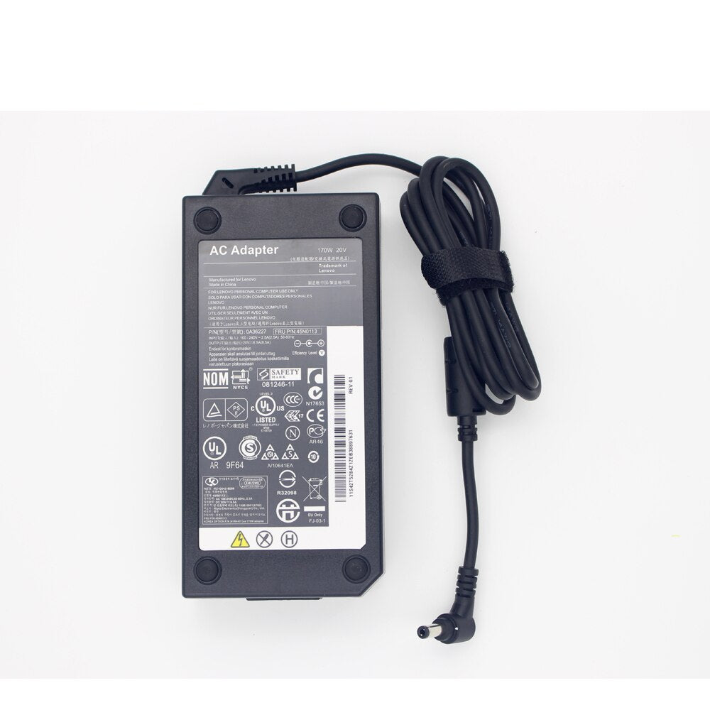 170W 20V 8.5A AC Adapter Charger fit for Lenovo IdeaPad Y510p(GT 755M SLI)
