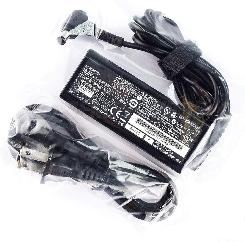 19.5V 2.3A VGP-AC19V67 for Sony VAIO Fit 14" SVF14A14CXS OEM VGP-AC19V69