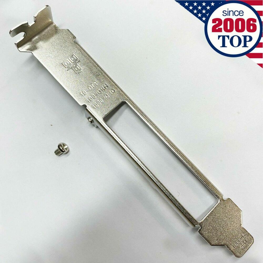 Intel Full-Height Bracket for E1G44ET, E1G44ET2, I340-T4, I350-T4 Quad Port NIC