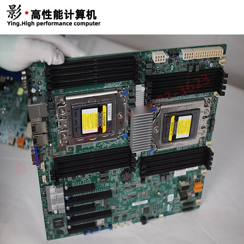 H11DSI-NT REV 2.0 SuperMicro 128-core Server Dual Gigabit Ethernet For EPYC7702