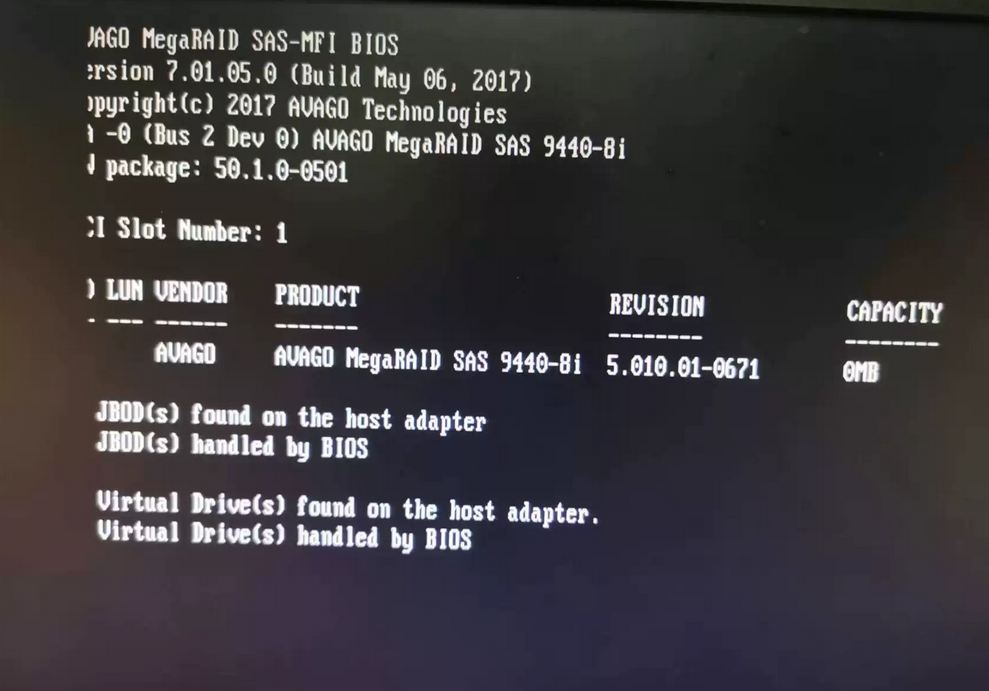 Original New Broadcom 9440-8i SAS/SATA/NVME TRI-MODE RAID Controller Card