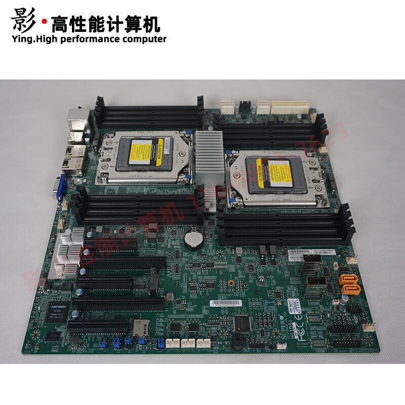 H11DSI-NT REV 2.0 SuperMicro 128-core Server Dual Gigabit Ethernet For EPYC7702