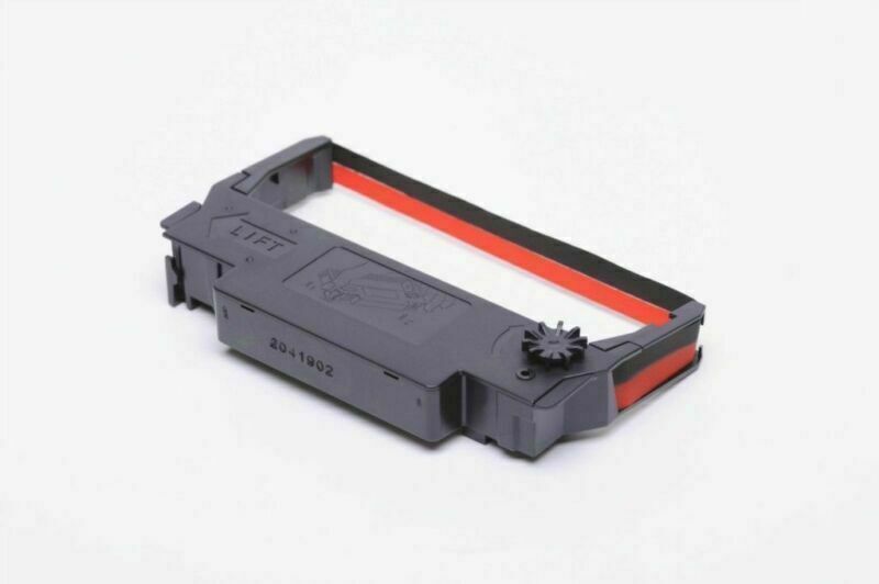 6pc Needle Printer Ribbon Holder for Epson ERC30 ERC34 ERC38 Black/Red 12.7mm*5m