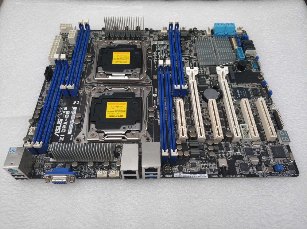 FOR Asus Z10PA-D8 X99 Dual Server Motherboard 2011-3 Support V3 V4 Tested