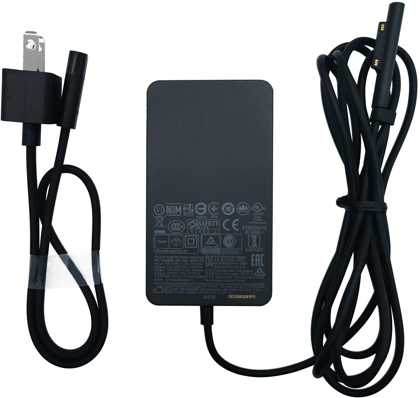 15V 8A 127W AC Adapter Charger compatible for Microsoft Surface Book 3 Book 2 Model 1932