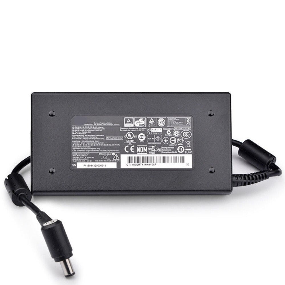 19.5V 6.15A AC Adapter Charger fot for HP 8560W DV4 DV6 HSTNN-LA25 7.4*5.0