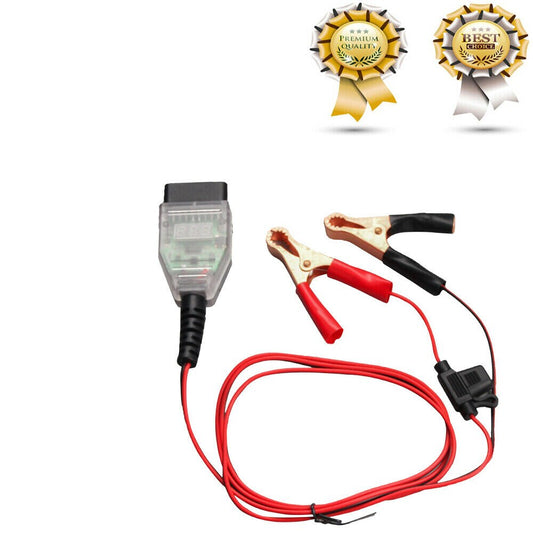 Automotive Battery replacement Tool Digital Display OBD2 ECU Memory Saver Cable