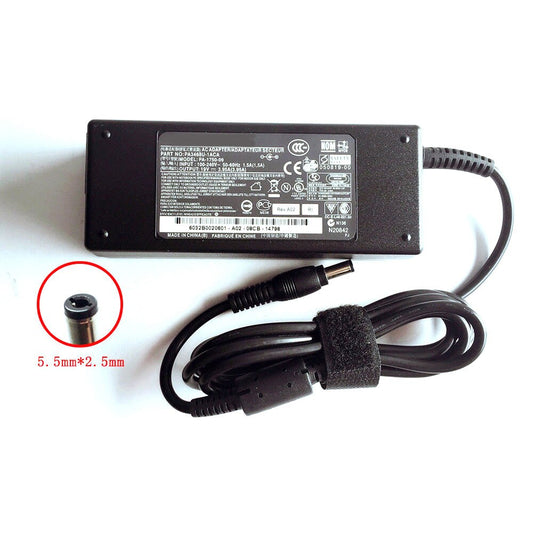 Battery Charger 19V 3.95A fit for TOSHIBA V85 R33030 ADP-75SB PA-3715E-1AC3