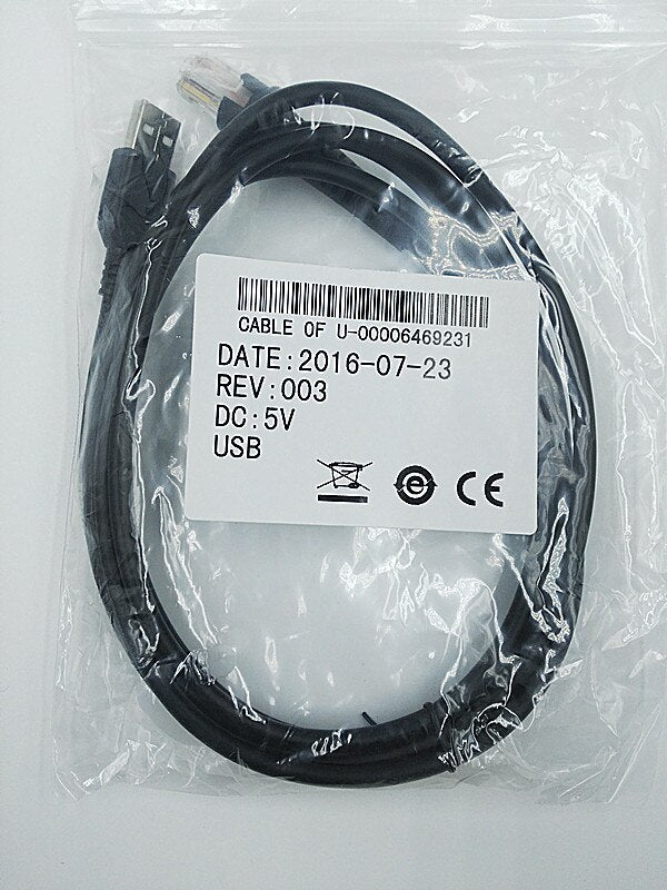 Cable for Newland HR100 HR1030 FR40 HR15Z barcode scanner USB port data cable