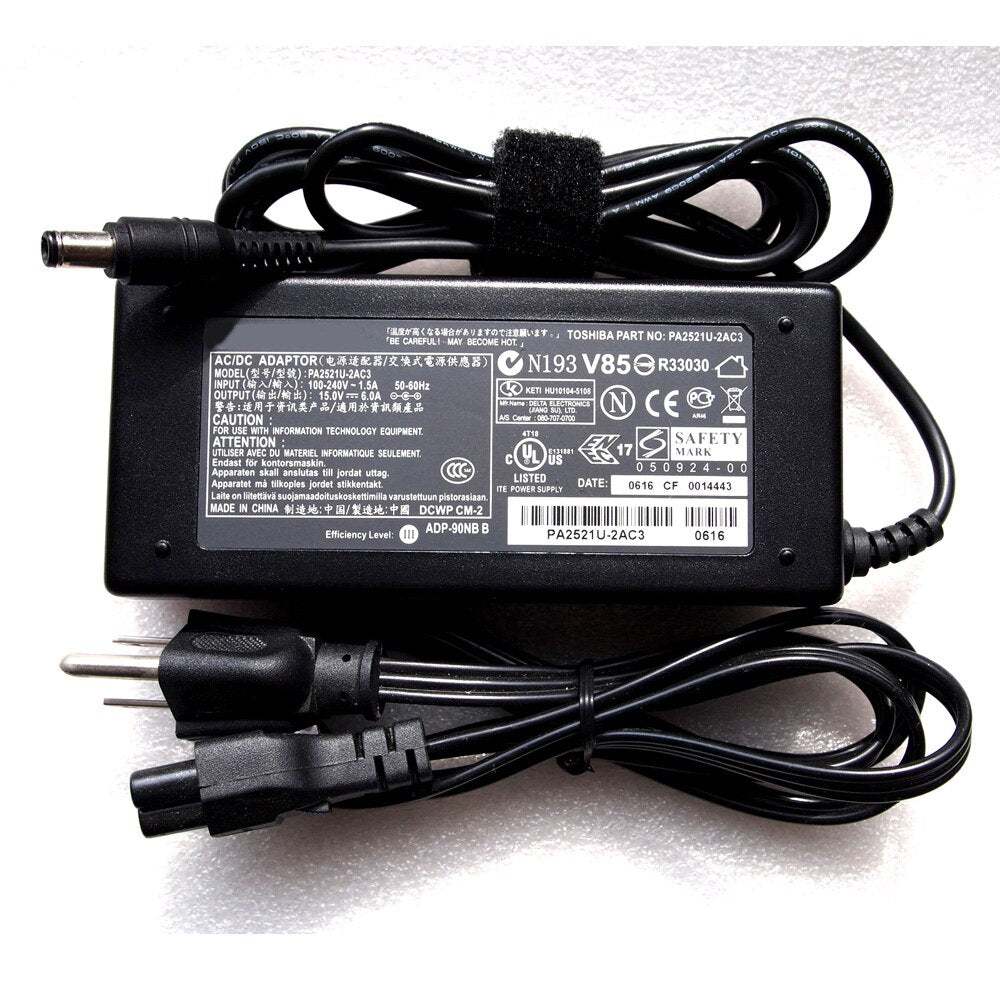 Fit for  Toshiba Satellite PA2521U-2AC3 N193 V85 R33030 15V 6A AC/DC Adapter