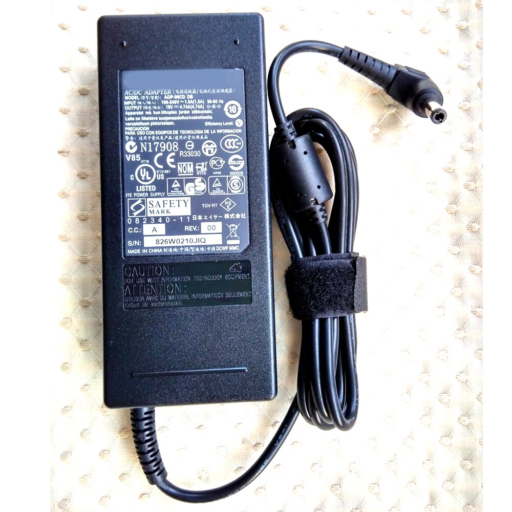 For Acer Aspire ADP-90SB BB ADP-90CD DB Delta 90W 19V 4.74A AC Adapter