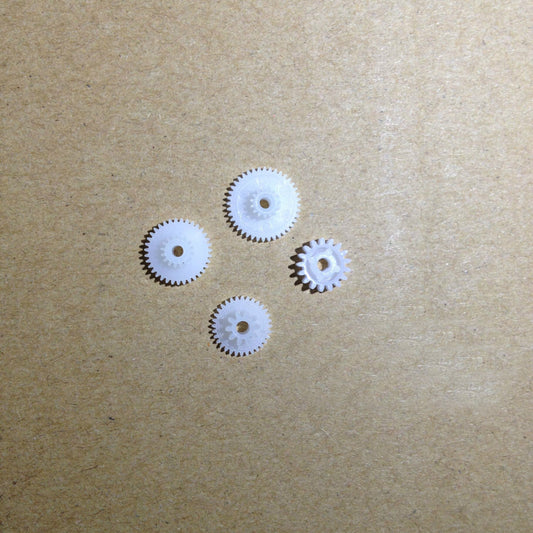 New print head Gear for Fujitsu FTP-628MCL101 4pcs/set Printer printhead Parts Assembly Fujitsu FTP-628MCL101 # 50 1.5mm