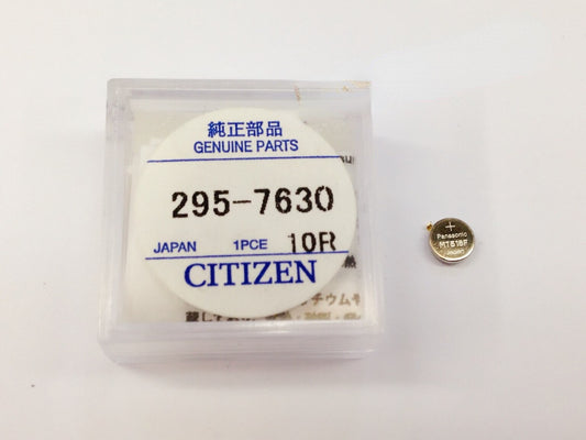 Rechargeable batteries for solar-powered watches 295-7630 MT516f Short feet  Citizen Watch Rechargeable Capacitor Solar battery