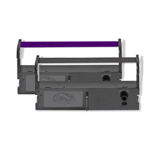 6 pcs- Purple Ribbons Ink Cartridge for Epson ERC-39 ERC-39P ER-350II ER-350II