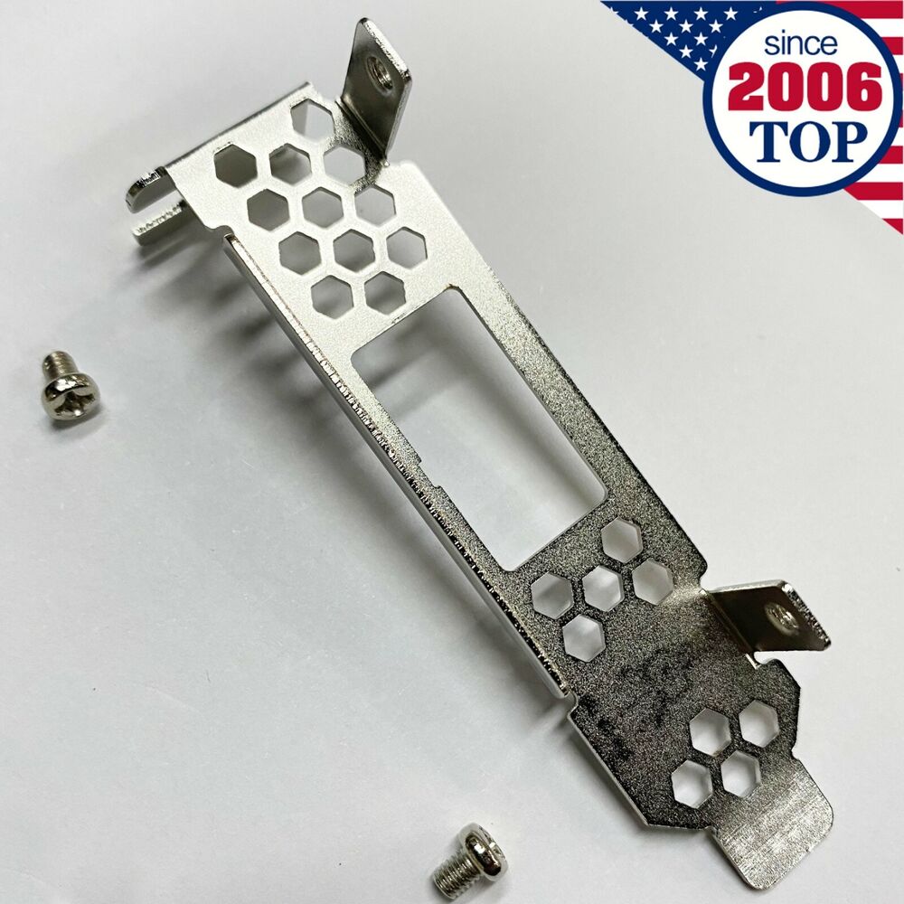 New Short Low Profile Bracket for DELL PERC H830 LSI SAS 9300-8e PCI-e