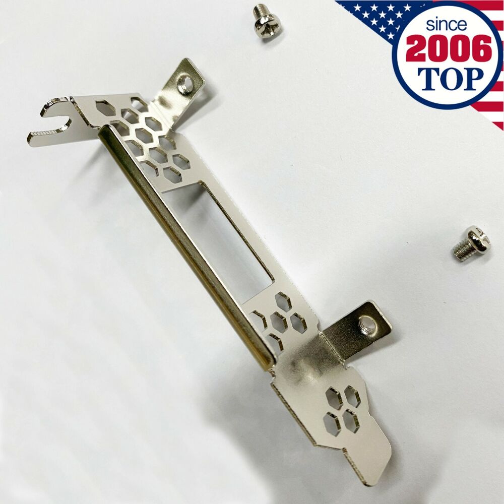 New Short Low Profile Bracket for DELL PERC H830 LSI SAS 9300-8e PCI-e
