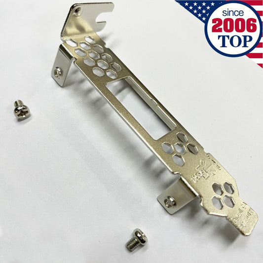 New Short Low Profile Bracket for DELL PERC H830 LSI SAS 9300-8e PCI-e