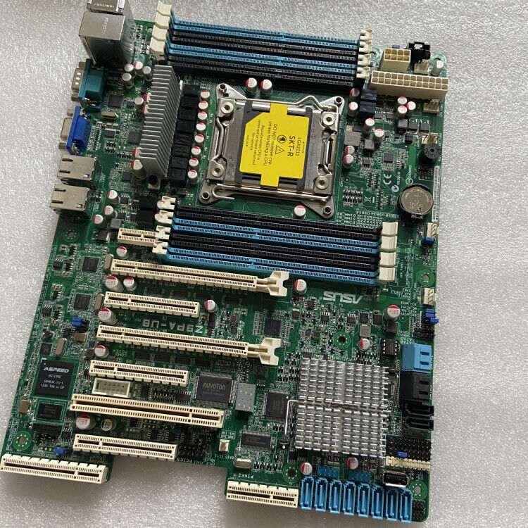 ASUS Z9PA-U8 Desktop Motherboard DDR3 Intel C602-A PCH Socket LGA2011 SATA ATX