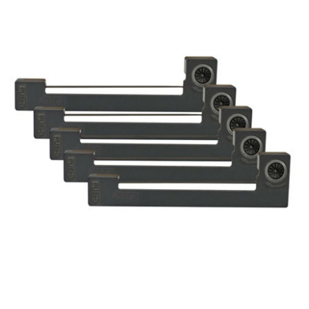 5pcs Black Ribbon for Epson ERC22B ERC-09 EJECT ERC09B 22B Ribbon