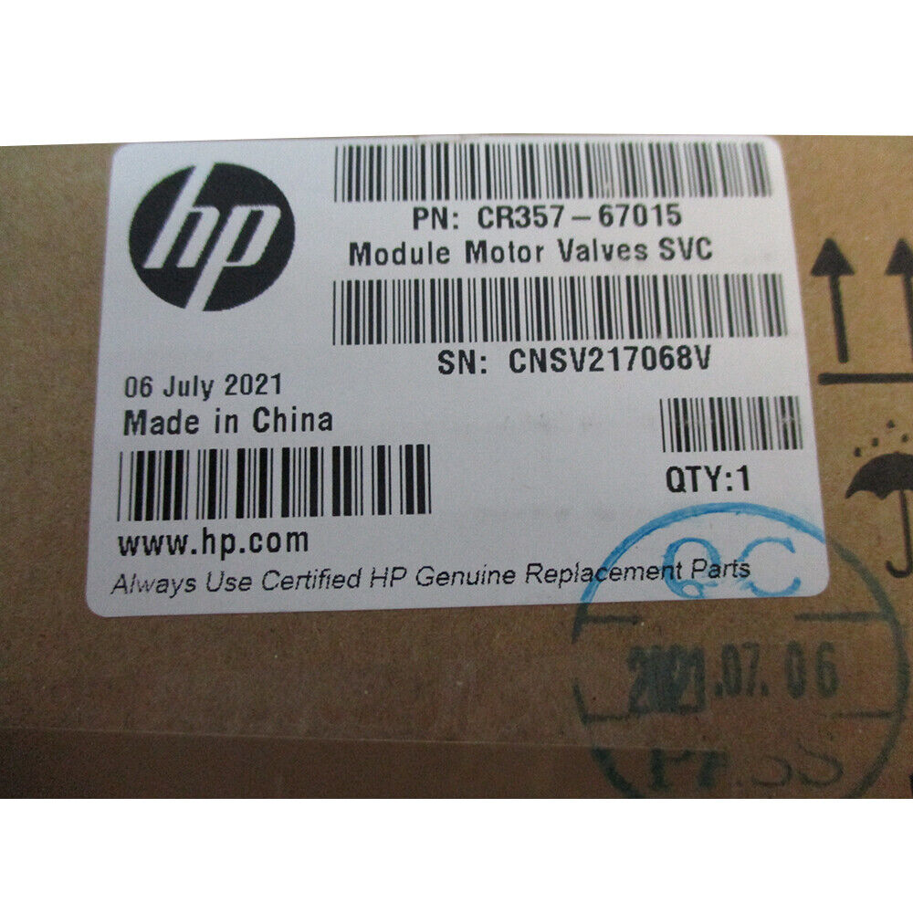 Genuine HP DesignJet T3500 T920 T930 T940 Valves Module Motor CR357-67015
